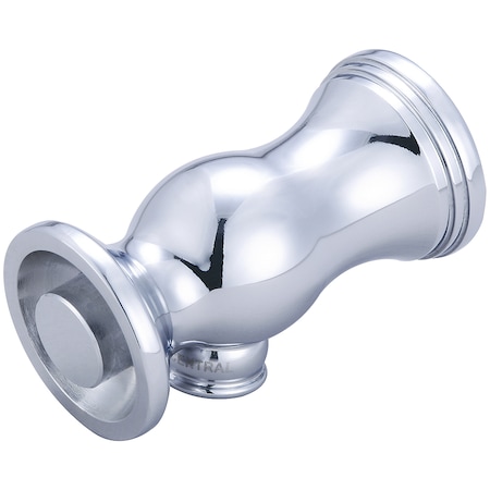 Central Brass Gravity Faucet, NPSM, Single Hole, Polished Chrome 426